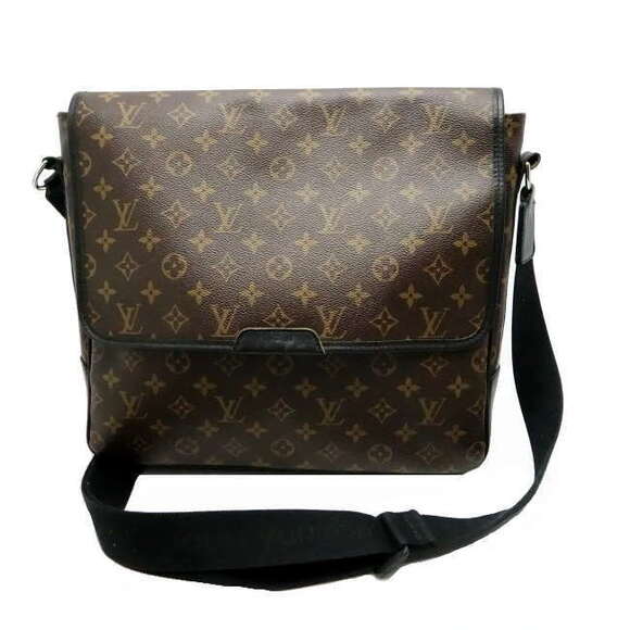 Louis Vuitton Handbags - Louis Vuitton Shoulder Bag Monogram Macassar Brown Bass